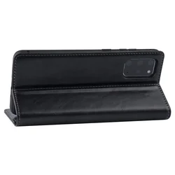 Telefontok Samsung Galaxy S20 Plus  - fekete ráhajtófüles könyvtok-3