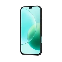 Honor 400 Lite 5G telefontok - PASTEL - fekete szilikon hátlap tok-2