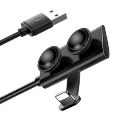 Töltő: Baseus gamer gyors töltő kábel - USB-Lightning, tapadókoronggal, fekete, 1,5A, 2 méter-6