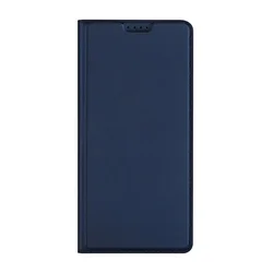 Samsung Galaxy S21 Plus telefontok - Dux Ducis kék könyvtok-1