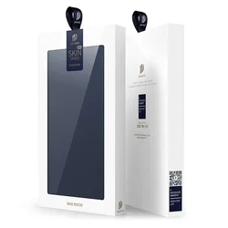 Samsung Galaxy S21 Plus telefontok - Dux Ducis kék könyvtok-5