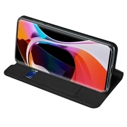 iPhone 13 Pro telefontok - Dux Ducis fekete könyvtok-4