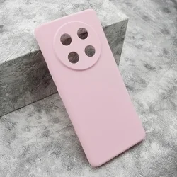 Honor Magic7 Lite telefontok - pink szilikon hátlap tok-2