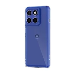 Motorola Edge 60 Pro telefontok - Tech-Protect Flexair Hybrid - átlátszó műanyag hátlap tok, szilikon kerettel ﻿-1
