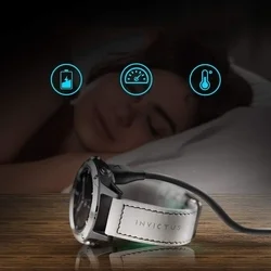 Tech- Protect Ultraboost MC04 - Garmin sportóra töltő, fekete USB kábellel-3