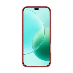 Honor 400 Lite 5G - PASTEL - piros szilikon hátlap tok-1