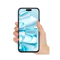 iPhone 17 telefontok - fekete szilikon hátlap tok ﻿-2