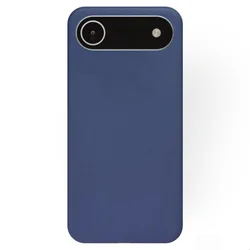 iPhone 17 Air - kék szilikon hátlap tok-1