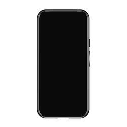 iPhone 17 Air telefontok - Thunder fekete ütésálló szilikon hátlap tok-2