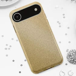 iPhone 17 Air telefontok - Arany Shiny hátlap tok-3