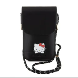 Hello Kitty - telefontartó táska, fekete-1