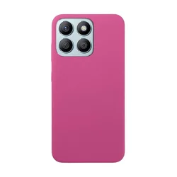 Honor X8c telefontok - hot pink szilikon hátlap tok ﻿-1