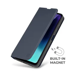 Honor X8c telefontok - OBAL:ME SmoothTouch kék könyvtok-3