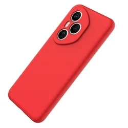 Honor 400 Pro 5G telefontok - PASTEL - piros szilikon hátlap tok-2