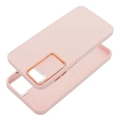 Xiaomi Redmi A5 telefontok - Frame - pink műanyag hátlap tok, szilikon kerettel-1