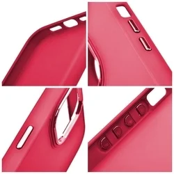 Xiaomi Redmi A5 telefontok - Frame - magenta műanyag hátlap tok, szilikon kerettel-2