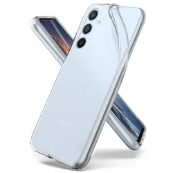 Telefontok Samsung Galaxy M36 5G - átlátszó szilikon tok-1