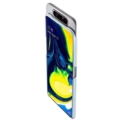 Telefontok Samsung Galaxy A80 - SPIGEN THIN FIT fehér tok-5