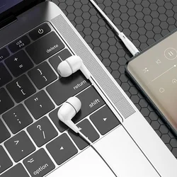 HOCO M97 headset - fehér, vezetékes stereo headset, audio csatlakozóval-3