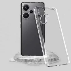 Telefontok Xiaomi Redmi 13x - 2mm-es átlátszó szilikon tok -1