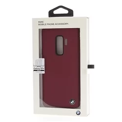 Telefontok Samsung Galaxy S9 Plus - BMW Szilikon Hátlap Kemény Tok Piros (3700740426647)-2