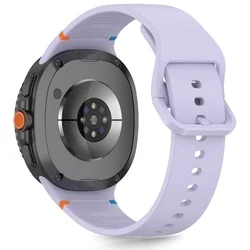 SAMSUNG GALAXY WATCH 8 / CLASSIC (40 / 44 / 46 MM) - TECH-PROTECT Sport - lila szilikon szíj-1