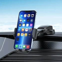 Autós tartó HOCO CA118 - fekete univerzális tapadókorongos tartó-4