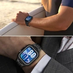 HUAWEI WATCH FIT 3 / 4 / 4 PRO okosóra szíj+tok - TECH-PROTECT ARMOUR - fekete szilikon szíj+tok-3