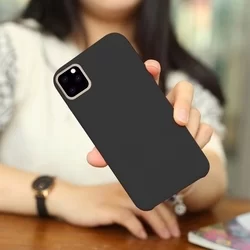 Telefontok iPhone 11 Pro Max - fekete szilkon tok-4