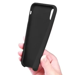 Telefontok iPhone 11 Pro Max - fekete szilkon tok-5