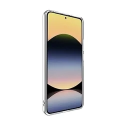 Telefontok Xiaomi Redmi Note 14 4G / LTE - 2mm-es átlátszó szilikon hátlap tok-1