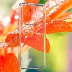 Telefontok Xiaomi Redmi Note 14 4G / LTE - 2mm-es átlátszó szilikon hátlap tok-2