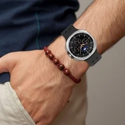 Samsung Galaxy Watch 8 / Classic (40 / 44 / 46 mm) - Tech- Protect IconBand Pro - fekete szilikon szíj-2