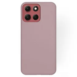 Telefontok Motorola Moto G86 5G  - púder pink szilikon hátlap tok-1