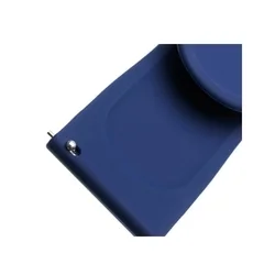 Okosóra szilikon szíj - Samsung Galaxy Watch 3 (41 mm) - Strap - sötétkék szilikon szíj (szíj szélesség: 20 mm)-1