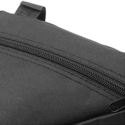 Biciklis tartó - Univerzális, cseppálló biciklivázra szerelhető, fekete telefon tartó táska-1