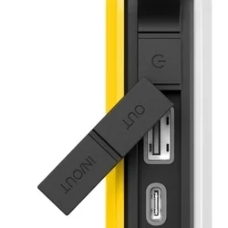 Powerbank Tactical BadAss - fekete/sárga power bank 10050 mAh, LED lámpás-2