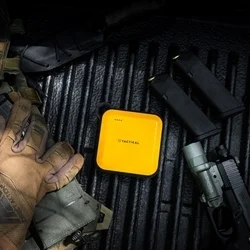 Powerbank Tactical BadAss - fekete/sárga power bank 10050 mAh, LED lámpás-3
