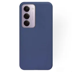 Telefontok Xiaomi Redmi 15 4G/LTE- kék szilikon hátlap tok-1