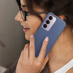 Telefontok Xiaomi Redmi 15 4G/LTE- kék szilikon hátlap tok-3