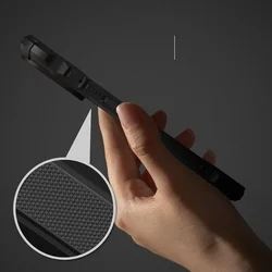 Telefontok iPhone 17 Pro Max - Ringke Fusion X Design - fekete ütésálló hátlap tok-3