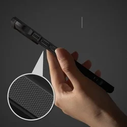 Telefontok iPhone 17 - Ringke Fusion X Design - fekete ütésálló hátlap tok-3