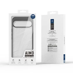 Telefontok Google Pixel 10 Pro XL 5G - DUX DUCIS Aimo - átlátszó hátlap tok, fekete kerettel-9