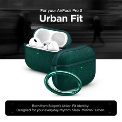 Apple AirPods Pro 3 - Spigen Urban Fit zöld tok-9