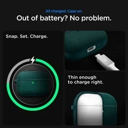 Apple AirPods Pro 3 - Spigen Urban Fit zöld tok-12
