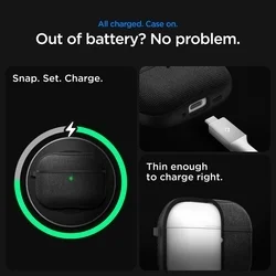 Apple AirPods Pro 3 - Spigen Urban Fit fekete tok-8