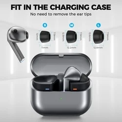 Samsung Galaxy Buds 3 Pro: TECH-PROTECT - fülhallgató gumiharang 3 pár szilikon, szürke-4