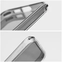 Telefontok Xiaomi Redmi 15C - Matrix Clear - fekete / átlátszó hátlap tok-1