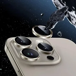 Samsung Galaxy S25 FE - kamera üvegfólia fekete kerettel-2