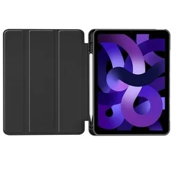 Tablettok iPad Air 4 (2020, 10,9 coll) - fekete smart case tablet tok ﻿ceruza tartóval-2